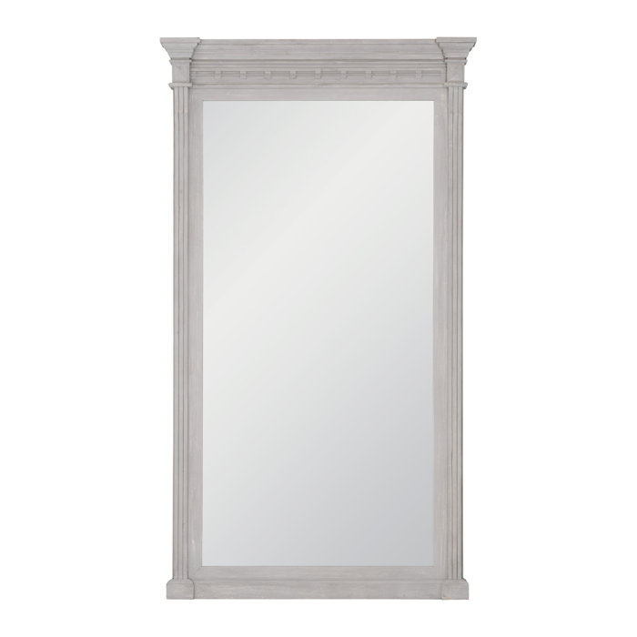 One Allium Way® Montsoreau Rectangle Wood Floor Mirror & Reviews Wayfair